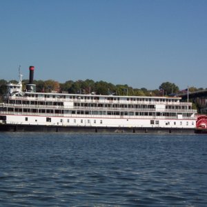 The Delta Queen, permanent mooring