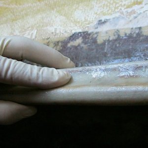 much resin was formed by hand to get this smooth final fit
