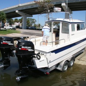 Media 'The first launch (Appalachicola, FL)' in album 'Top Cat in Rockport, TX (Bound for Port Isabel)'