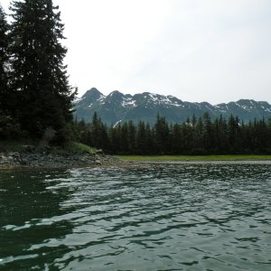 Outcrop near Oliver Inlet tram