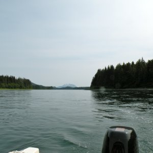 Media 'Looking southward from entrance' in album 'Approaching Oliver Inlet'