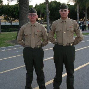 Media 'Private Mayben and Private First class Elliott' in album 'zz james grad 19'