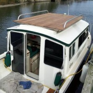 New sun deck rear view