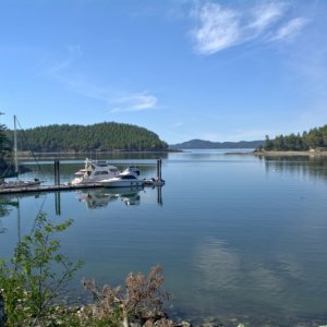 Walk over to Prevost Harbor