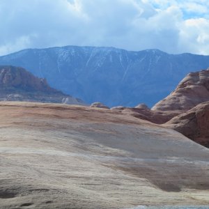 Apr 19th still some snow on Navajo Mountain
