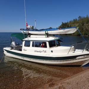 Media 'Beached at Cold Lake, Alberta' in album 'Silvertip on Lake Atlin in NW British Columbia, June, 2017'