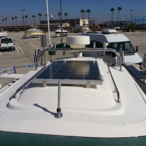 85 Watt Solar Panel Installed