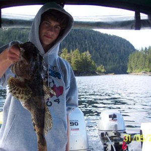 Media '(C-Biscuit) Chris and his first fish from the Biscuit' in album '(C-Biscuit) A nice 45 lb halibut'