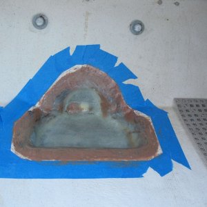 Fairing applied.