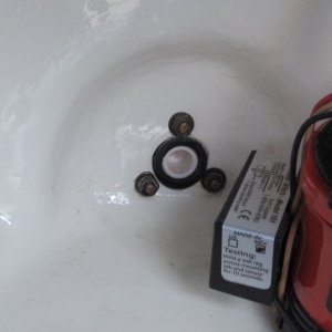 I bought a second complete drain fitting which gave me a spare plug.  Since it came in black and white, I bought the second one in white and used the white plug.  Figured  maybe it will be easier to look and see the white plug is in place rather than a black one that blends in.