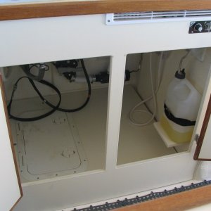 Media 'Under galley cabinet' in album 'Our new boat!'