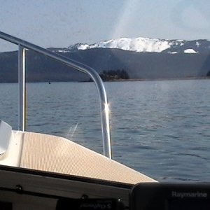 Marmon Island - South Gastineau Channel - Admiralty Island in the background