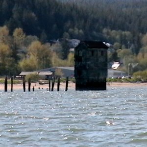 Site of Treadwell Mine on Sandy Beach