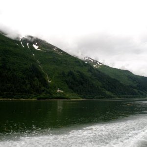 View from Douglas Harbor of Thane Road