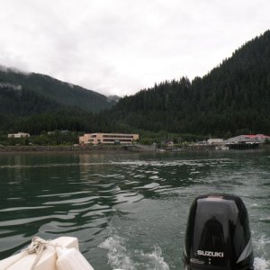 Heading for Mendenhall Bar