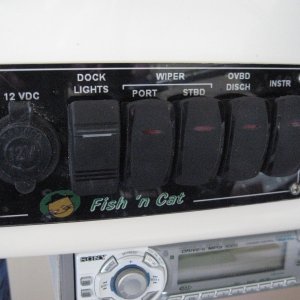 Media 'Extra 'docking lights' switch added, Boat name replaces "C Dory Marine"....sacrilege?' in album 'Extra 'docking lights' switch added, Boat name replaces "C Dory Marine"....sacrilege?'
