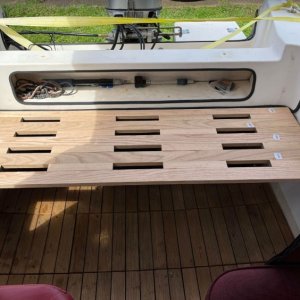 Started making final design from oak.