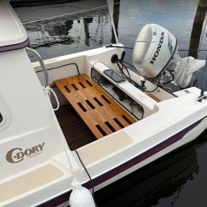 Media 'Seat bottom test fit' in album 'Garmin chart plotter and VHF radio'
