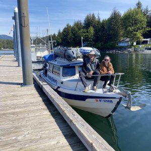 Media 'Port Alexander outside dock' in album 'Wrenny & I ready to leave for Alaska'