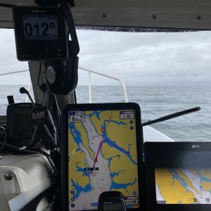 On route to Fords Terror from Gambier Bay