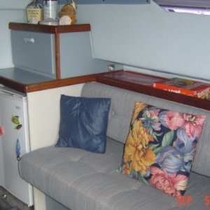 Refrigerator/Freezer and Setee