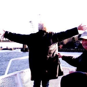 Momma Byrd\'s Titanic Pose - Argosy Lock Cruise