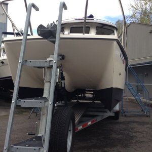 On trailer front