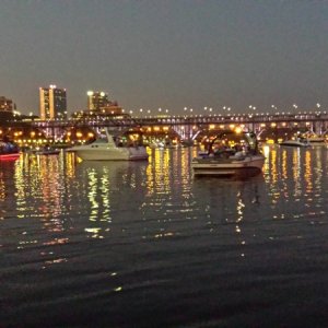 Media 'Sunset' in album 'Boats start to gather at the Henley Street Bridge'