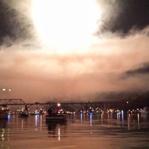Best spot to enjoy the show.
