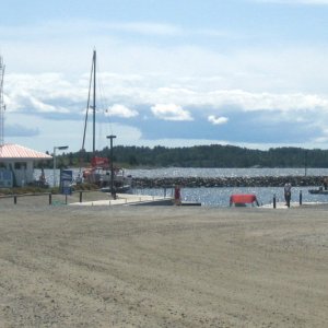 Launch ramp, Spanish Municipal Marina, Spanish, Ontario, Canada