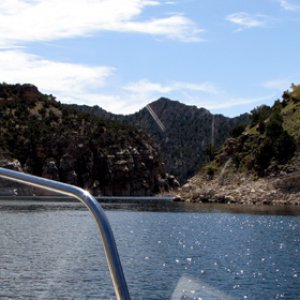 From the bow
