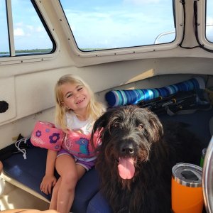 Daughter and Tallulah