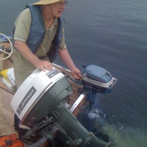 The yearly run of my dad's boat.  He's had it 37 years now I reckon