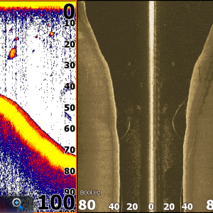 Traditional (left), Side Scan (right)