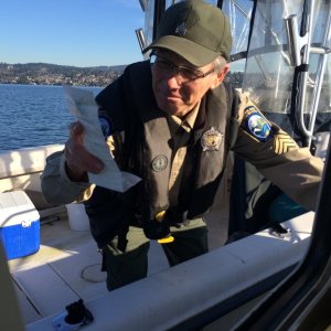 WDFW check on Lake WA