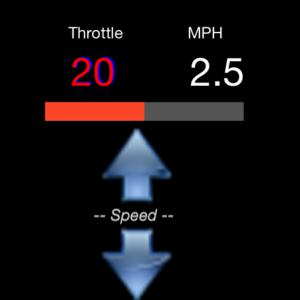 New app.  Controls kicker throttle via bluetooth le