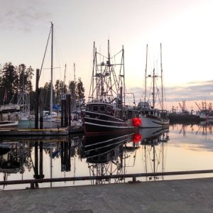 Media '36 Sun down at the harbor...' in album '1 Lighthouse Express'