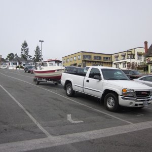 In ferry line, after purchasing boat in Friday Harbor from orginal owner