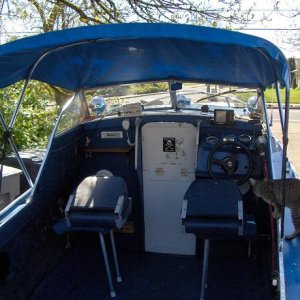 Media 'twice, i saw the coast guard boys scratching their heads as we headed over the siuslaw bar.' in album 'our previous boat on greenpeter res.'
