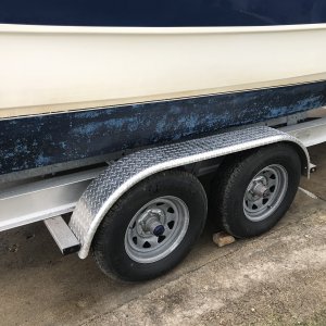 Cleaning off old bottom paint