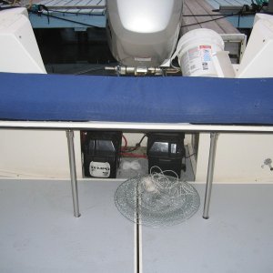 Rear Fold Down Bench Seat W/Cushion