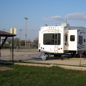 RV site in Chanute - and the price is right
