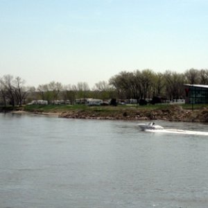 Campground on the river
