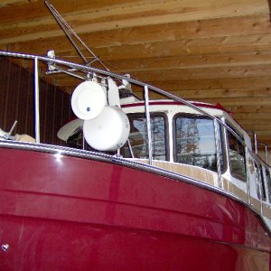 Media 'TV antenna installed' in album 'This time all teak. A little different this time'