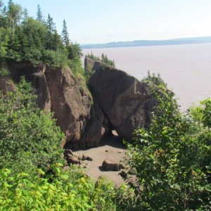 Hopewell Rocks part of our land cruising