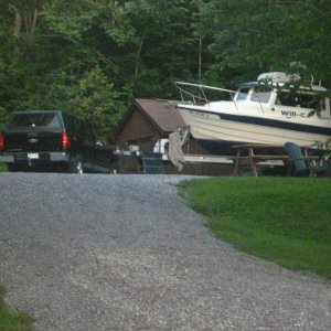 dropped the boat off for our land cruise portion of the trip