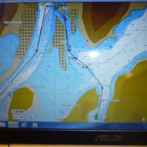 Kingston Creek and Belleisle Bay and on out to the Saint John River