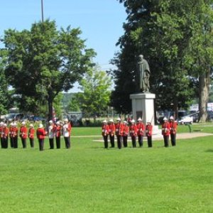 Media 'Changing of the guard ceremony in Fredericton' in album 'Kiwanis Campground in St.Andrews,N.B.'