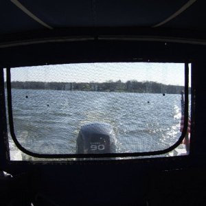 aft curtain w/ screen
