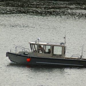 (Minnie Swann) Serious river boat.